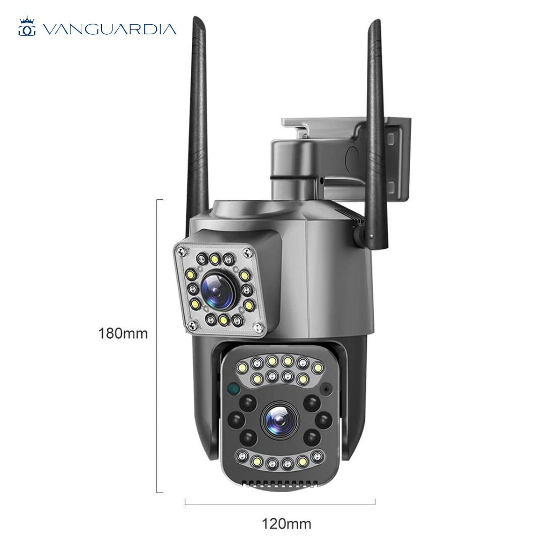 Zoom Guard: Cámara de Seguridad - 2 en 1 + Memoria ilimitada + Regalo